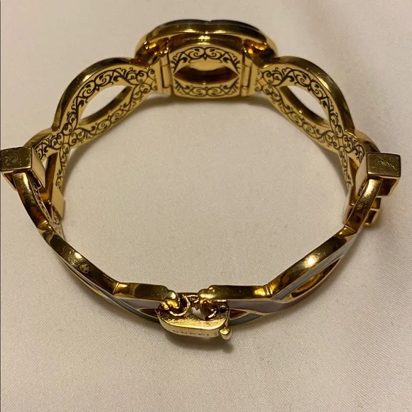 Authentic GUCCI GG Web Bracelet - Picture 8 of 16